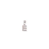 Charm Amen Donna Letterami in Argento Zircone L-E - L-E